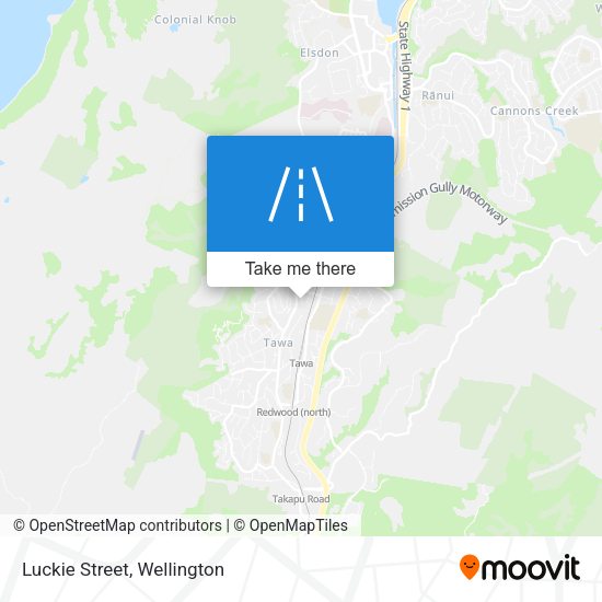 Luckie Street map