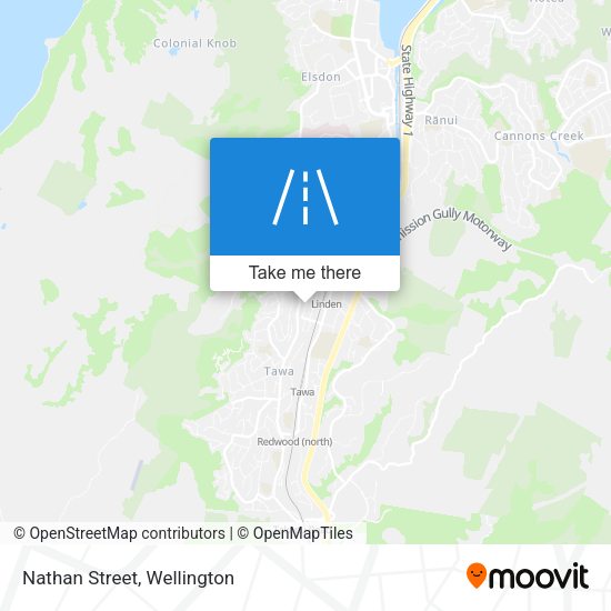 Nathan Street map
