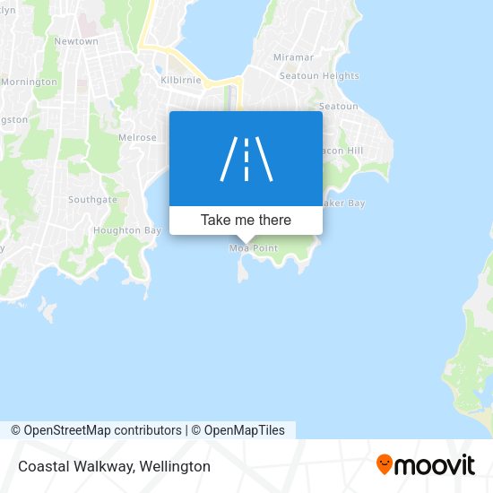 Coastal Walkway map