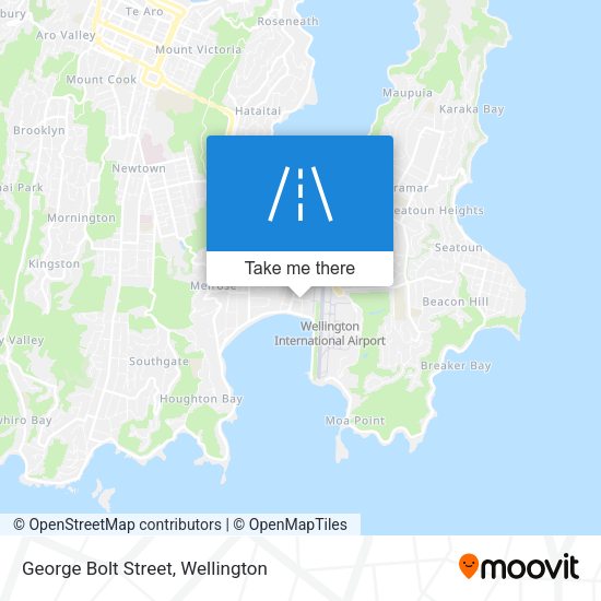 George Bolt Street map