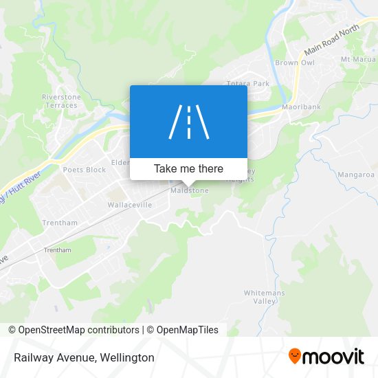 Railway Avenue map