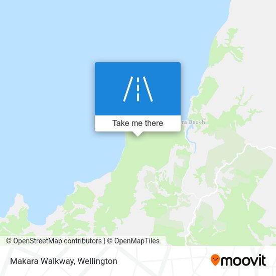 Makara Walkway map