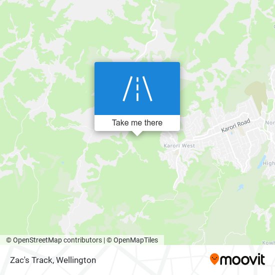 Zac's Track map