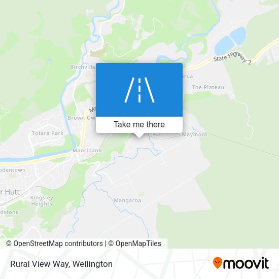 Rural View Way map