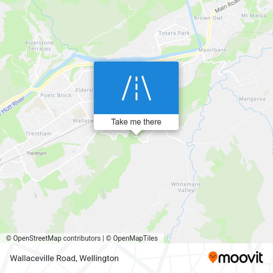 Wallaceville Road map