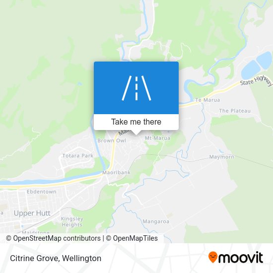 Citrine Grove map
