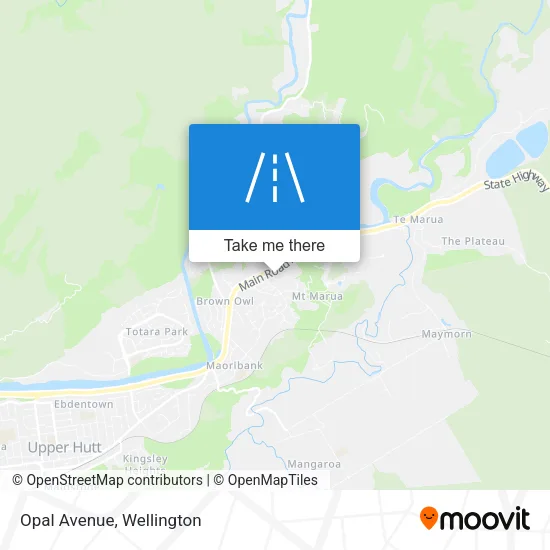 Opal Avenue map