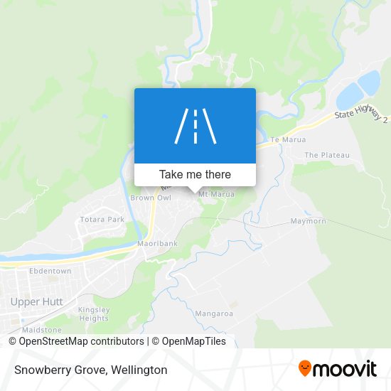 Snowberry Grove map
