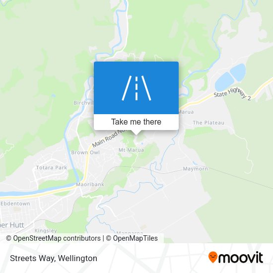 Streets Way map