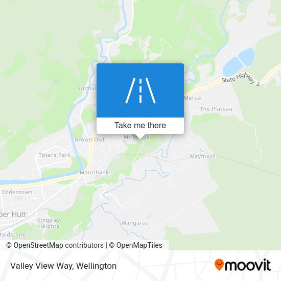 Valley View Way map