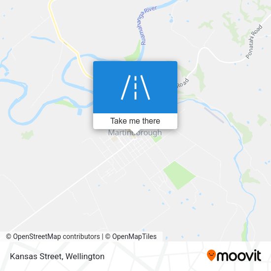 Kansas Street map