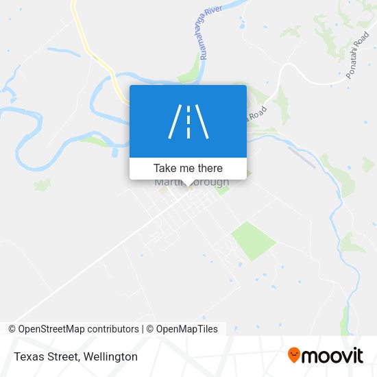 Texas Street map