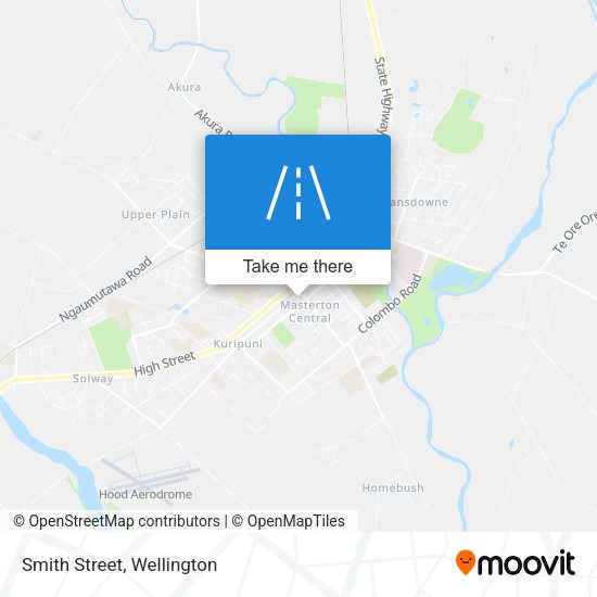 Smith Street map