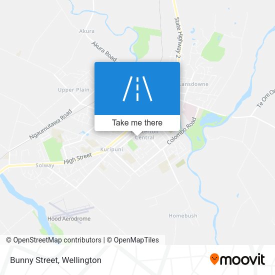 Bunny Street map