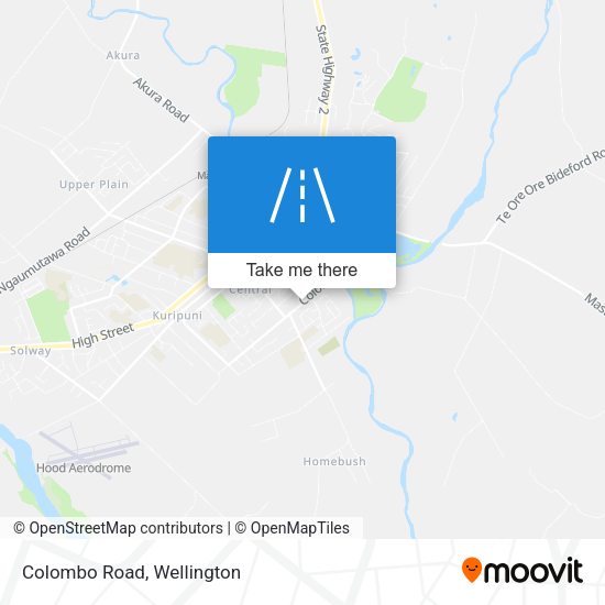 Colombo Road map