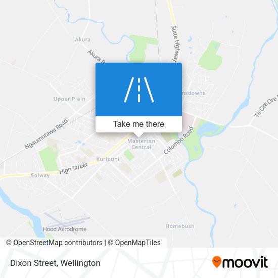 Dixon Street map
