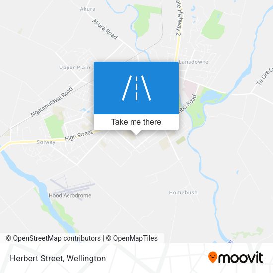 Herbert Street map