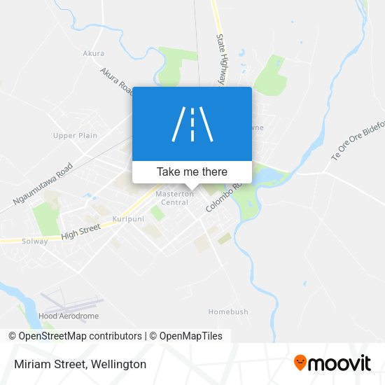 Miriam Street map