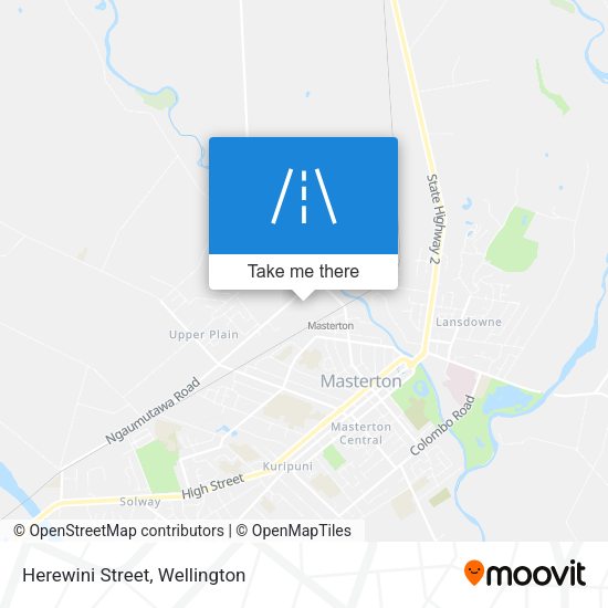 Herewini Street map