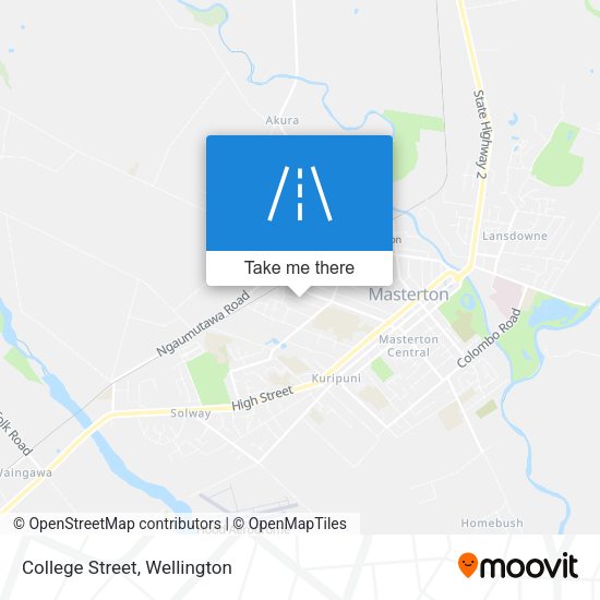 College Street map