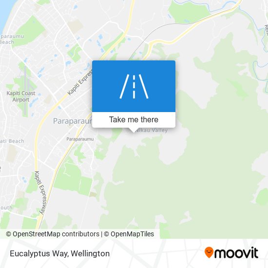 Eucalyptus Way map