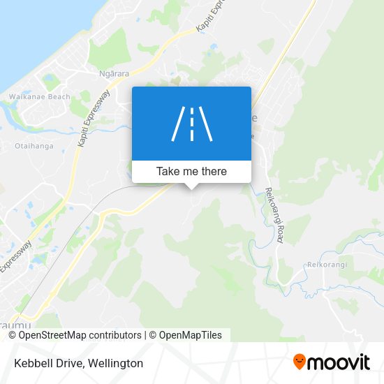 Kebbell Drive map