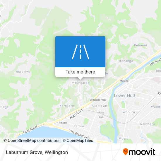 Laburnum Grove map