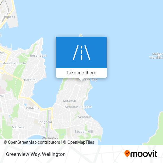 Greenview Way map