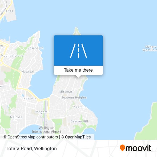 Totara Road map