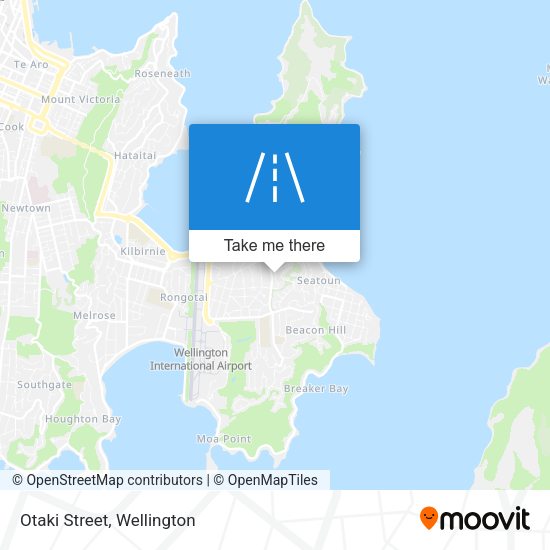 Otaki Street map