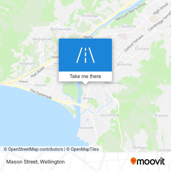 Mason Street map