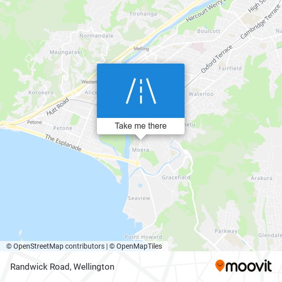 Randwick Road map