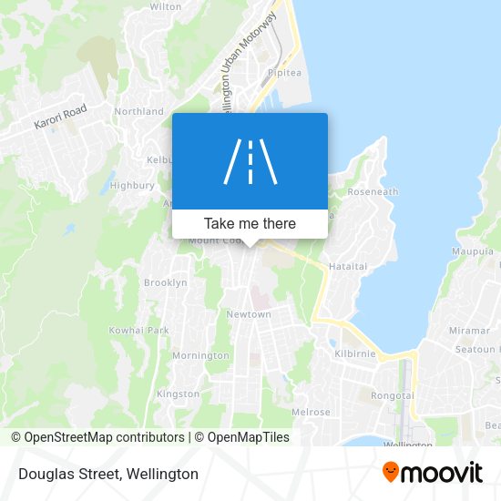 Douglas Street map