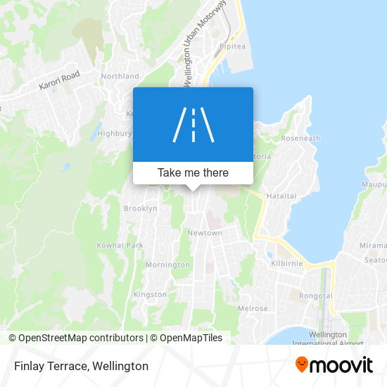 Finlay Terrace map