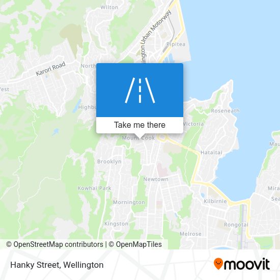 Hanky Street map