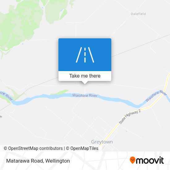 Matarawa Road map