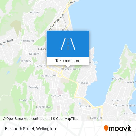 Elizabeth Street map