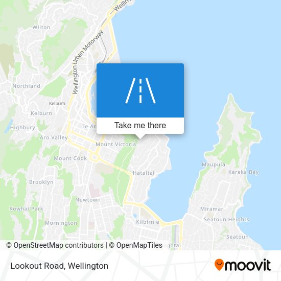 Lookout Road map