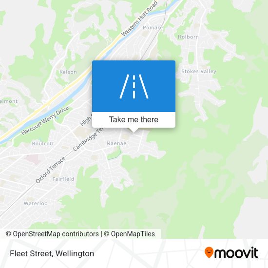 Fleet Street map