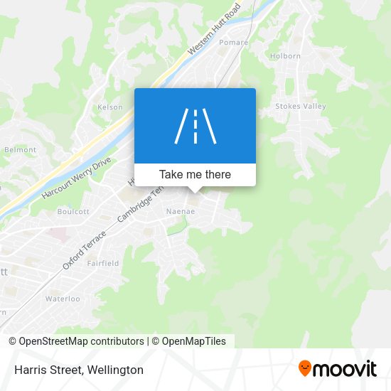 Harris Street map