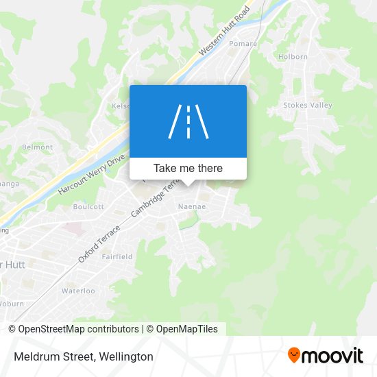 Meldrum Street map
