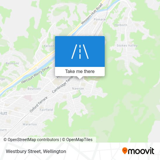 Westbury Street map