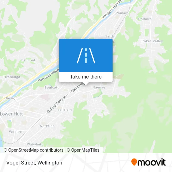 Vogel Street map