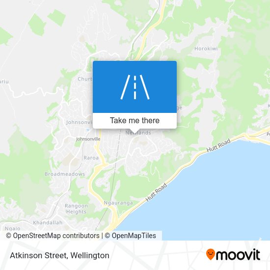 Atkinson Street map