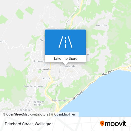 Pritchard Street map