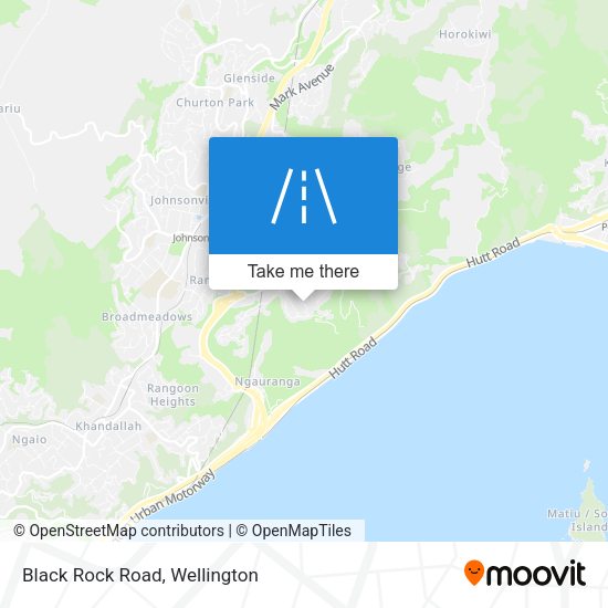 Black Rock Road map