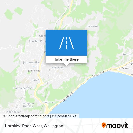 Horokiwi Road West地图