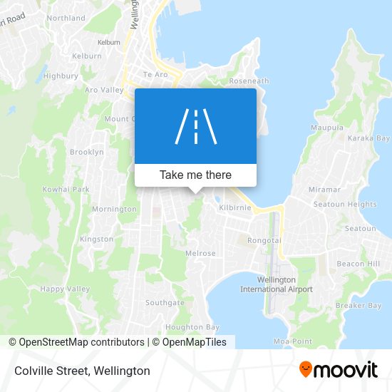 Colville Street map
