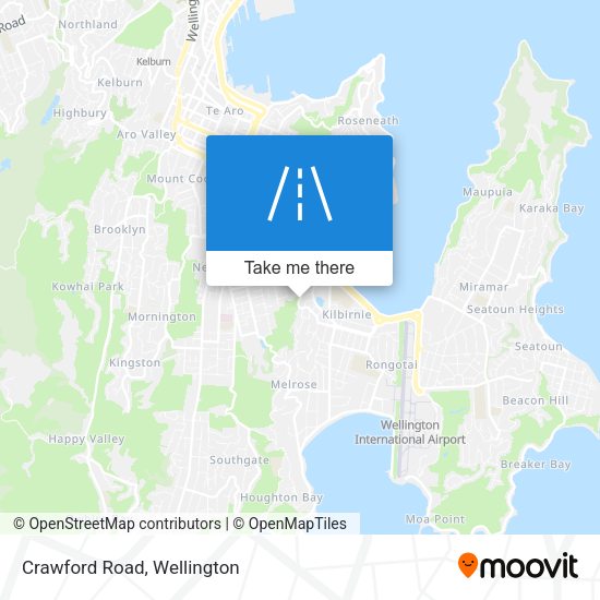 Crawford Road map