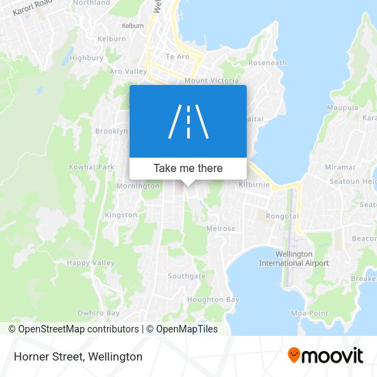 Horner Street map
